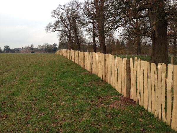 cleft fencing hanbury hall 3